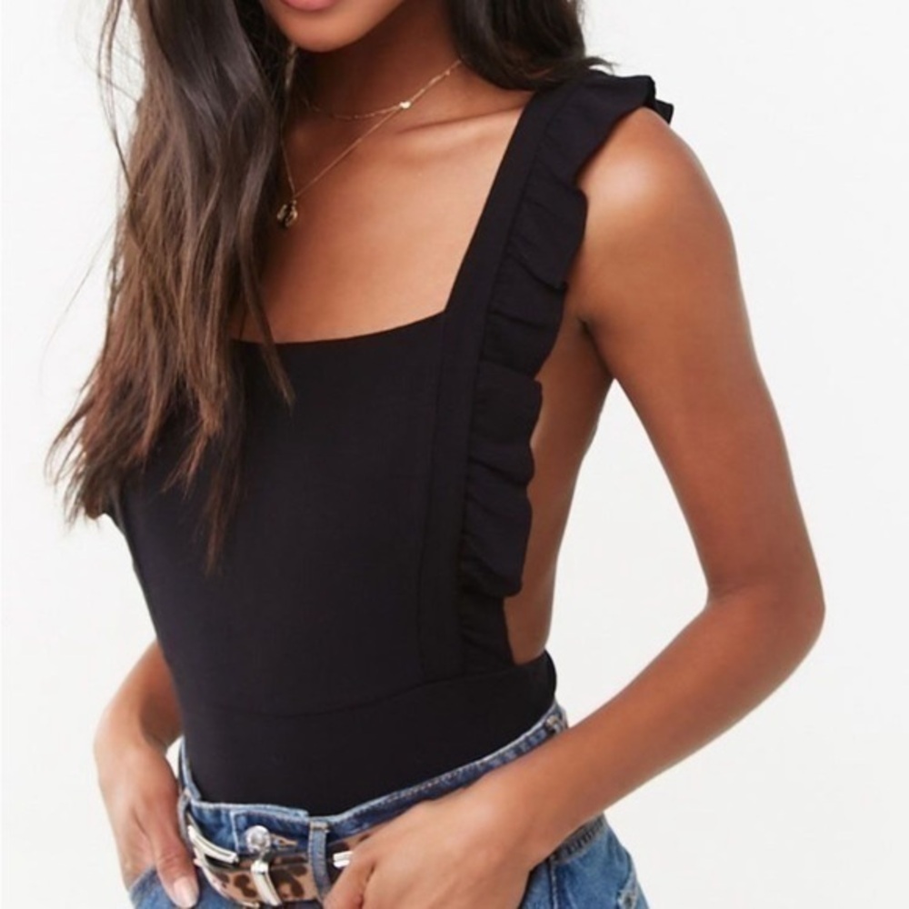 NWT Ribbed knit bodysuit size S